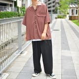 【kutir】衿配色オープンカラーシャツ | kutir | 詳細画像13 