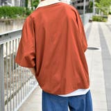 【kutir】衿配色オープンカラーシャツ | kutir | 詳細画像23 