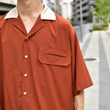 【kutir】衿配色オープンカラーシャツ | kutir | 詳細画像24 