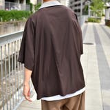【kutir】衿配色オープンカラーシャツ | kutir | 詳細画像5 