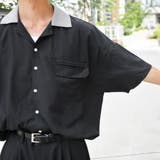 【kutir】衿配色オープンカラーシャツ | kutir | 詳細画像30 