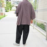 【kutir】ダブルポケット7分袖ルーズシャツ | kutir | 詳細画像9 
