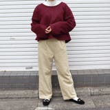 【kutir】裏起毛バックリボンスウェット