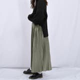 【kutir】【低身長向けSサイズあり】ベロアプリーツスカート | kutir | 詳細画像11 