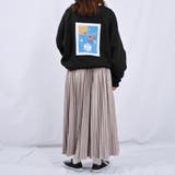 【kutir】【低身長向けSサイズあり】ベロアプリーツスカート | kutir | 詳細画像18 