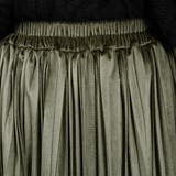 【kutir】【低身長向けSサイズあり】ベロアプリーツスカート | kutir | 詳細画像20 