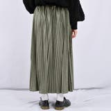 【kutir】【低身長向けSサイズあり】ベロアプリーツスカート | kutir | 詳細画像9 