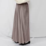 【kutir】【低身長向けSサイズあり】ベロアプリーツスカート | kutir | 詳細画像26 
