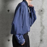 【kutir】襟配色バンドカラーシャツ | kutir | 詳細画像10 