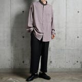 【kutir】襟配色バンドカラーシャツ | kutir | 詳細画像13 