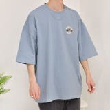 ライトブルー | 【kutir】アウトドア刺繍Tシャツ | kutir