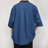 【kutir】襟配色変形バンドカラーシャツ | kutir | 詳細画像21 