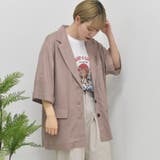 【kutir】麻レーヨン半袖テーラードジャケット | kutir | 詳細画像7 