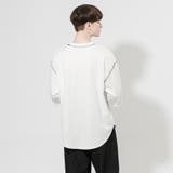 【Adoon plain】配色ステッチTシャツ | kutir | 詳細画像15 