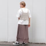 【kutir】裾切り替えプリーツスカート | kutir | 詳細画像16 