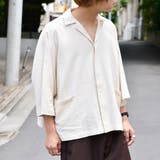 【Adoon plain】スキッパーリネンシャツ | kutir | 詳細画像6