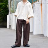 【Adoon plain】スキッパーリネンシャツ | kutir | 詳細画像8