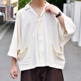 オフホワイト | 【Adoon plain】スキッパーリネンシャツ | kutir