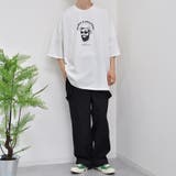 【kutir】おじさんシルエットTシャツ | kutir | 詳細画像8 