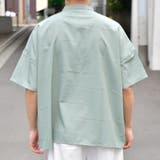 【Adoon plain】フロントポケットバンドカラーシャツ | kutir | 詳細画像16 