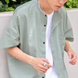 【Adoon plain】フロントポケットバンドカラーシャツ | kutir | 詳細画像17 