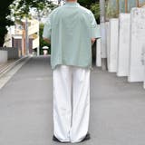 【Adoon plain】フロントポケットバンドカラーシャツ | kutir | 詳細画像22 