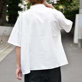 【Adoon plain】フロントポケットバンドカラーシャツ | kutir | 詳細画像3 