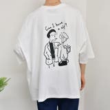 ホワイト | 【kutir】レトロイラストロゴTシャツ コラボアイテム | kutir