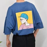 ダークブルー | 【kutir】アソートプリントTシャツ コラボアイテム | kutir
