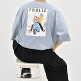 ライトブルー | 【Kutir】レトロマガジンアソートTシャツ | kutir