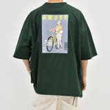 グリーン | 【Kutir】レトロマガジンアソートTシャツ | kutir