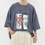 グレー | 【kutir】レトロアソートプリントTシャツ | kutir
