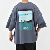 チャコールグレー | 【kutir】レトロアソートプリントTシャツ | kutir