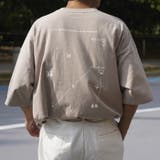 ベージュ | 【Adoon plain】アソートロゴビックTシャツ | kutir