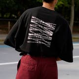 ブラック | 【Adoon plain】アソートロゴビックTシャツ | kutir