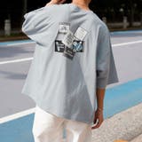 ライトブルー | 【Adoon plain】アソートロゴビックTシャツ | kutir