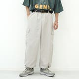 ライトグレー | 【kutir】ドローコードワイドパンツ | kutir