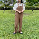 ワッペン付きオーバーオール | sedacle by pairpair【WOMEN】 | 詳細画像5