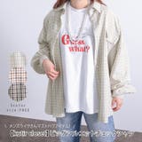 【kutir closet】ビッグシルエットチェックシャツ | kutir | 詳細画像1 