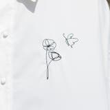 【kutir】フラワー刺繍オーバーシャツ | kutir | 詳細画像8 