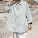 ライトグリーン | 【kutir】フラワー刺繍オーバーシャツ | kutir
