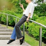 【Adoon plain】デニムバイカラーパンツ | kutir | 詳細画像30