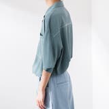 【Adoon plain】ジグザグステッチシャツ | kutir | 詳細画像20 