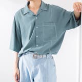 【Adoon plain】ジグザグステッチシャツ | kutir | 詳細画像28 