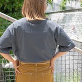 【kutir】AGE.ロゴプリントTシャツ | kutir | 詳細画像9 