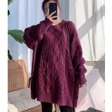 ざっくりケーブルニット・セーター【韓国ファッション】 | Doula Doula | 詳細画像4 