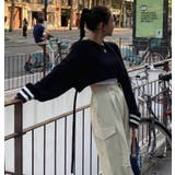 ライン入りショート丈ニット | Girly Doll | 詳細画像4 