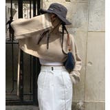 ライン入りショート丈ニット | Girly Doll | 詳細画像6 