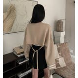 ライン入りショート丈ニット | Girly Doll | 詳細画像7 