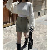 ライン入りショート丈ニット | Girly Doll | 詳細画像8 